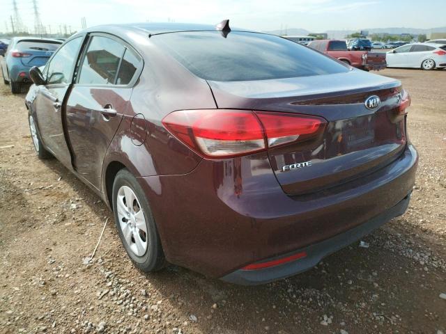 Photo 3 from auction – 2017 KIA FORTE LX with VIN 3KPFK4A73HE090383