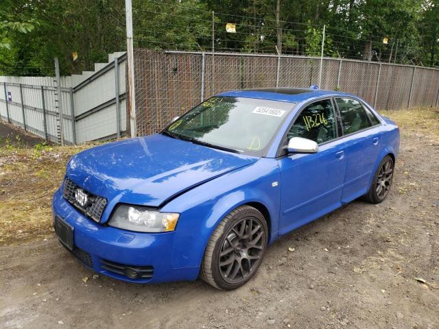 Photo 2 from auction – 2004 AUDI S4 with VIN WAUPL68EX4A117669