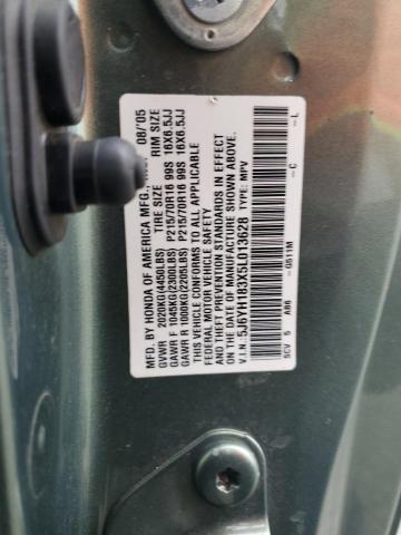Photo 10 from auction – 2005 HONDA ELEMENT LX with VIN 5J6YH183X5L013628