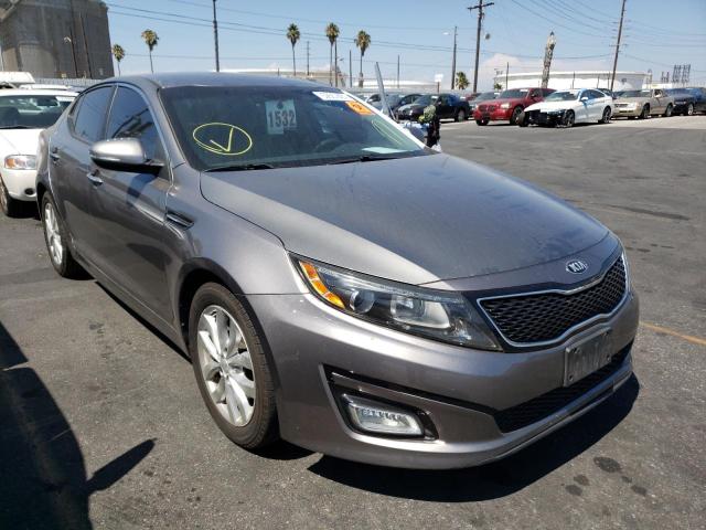 KIA OPTIMA LX 2015 with VIN 5XXGM4A71FG470714 - Photo from auction