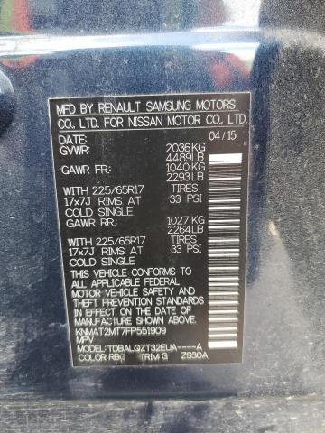 Photo 10 from auction – 2015 NISSAN ROGUE S with VIN KNMAT2MT7FP551909