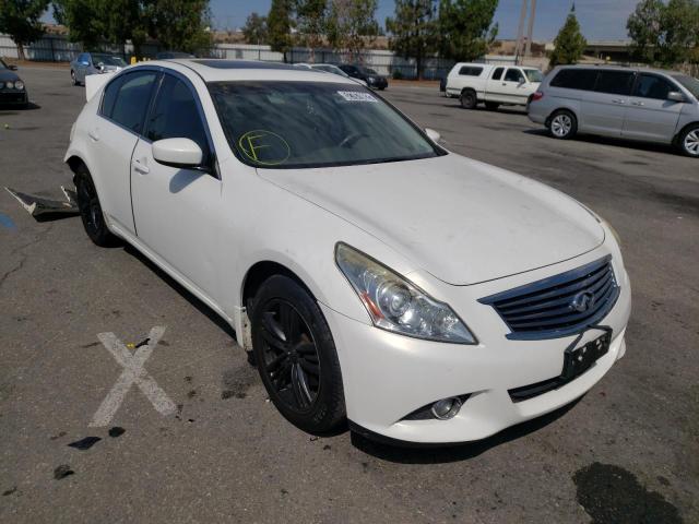 Photo 1 from auction – 2012 INFINITI G25 BASE with VIN JN1DV6AP9CM700701
