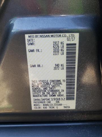 Photo 10 from auction – 2017 NISSAN ALTIMA 2.5 with VIN 1N4AL3AP5HC199832