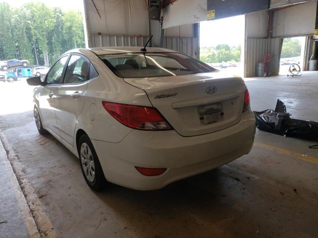 Photo 3 from auction – 2017 HYUNDAI ACCENT SE with VIN KMHCT4AE0HU186855