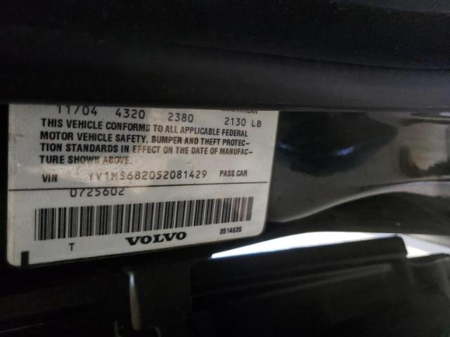 Photo 10 from auction – 2005 VOLVO S40 T5 with VIN YV1MS682052081429