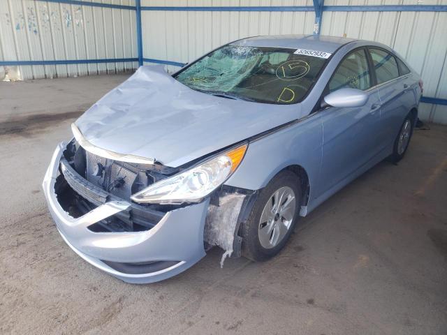 Photo 2 from auction – 2014 HYUNDAI SONATA GLS with VIN 5NPEB4ACXEH812447