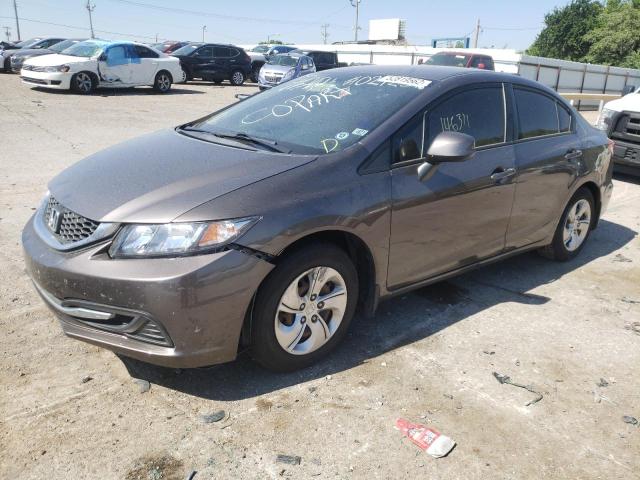 Photo 2 from auction – 2013 HONDA CIVIC LX with VIN 19XFB2F53DE029251