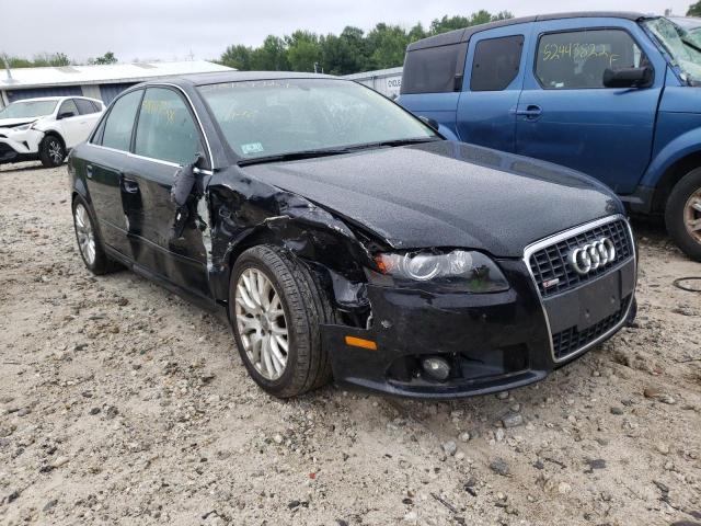 AUDI A4 2.0T QU 2008 with VIN WAUDF78E28A163955 - Photo from auction