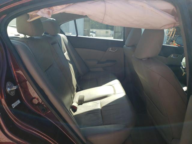Photo 6 from auction – 2012 HONDA CIVIC EXL with VIN 19XFB2F92CE048858