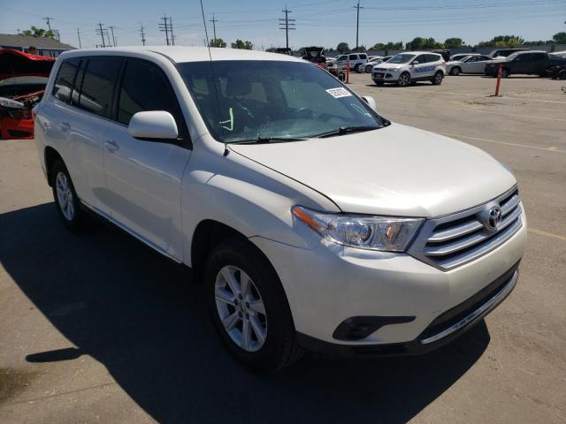 TOYOTA HIGHLANDER 2012 with VIN 5TDZK3EH2CS088469 - Photo from auction
