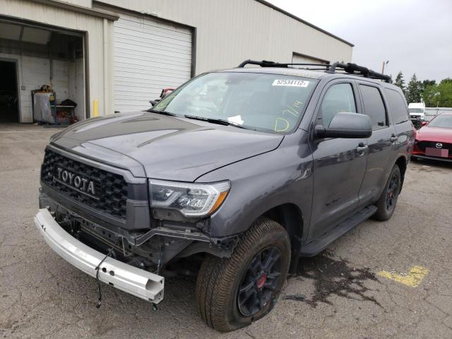 Photo 2 from auction – 2020 TOYOTA SEQUOIA SR with VIN 5TDBY5G18LS175935