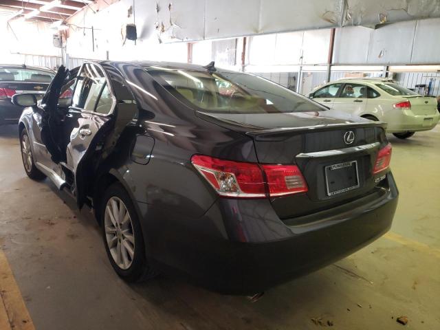 Photo 3 from auction – 2012 LEXUS ES 350 with VIN JTHBK1EG0C2507230