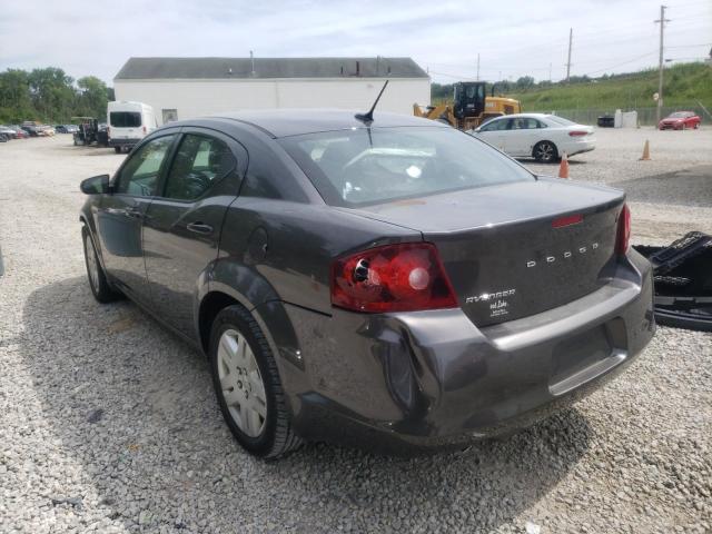 Photo 3 from auction – 2014 DODGE AVENGER SE with VIN 1C3CDZAG2EN235077