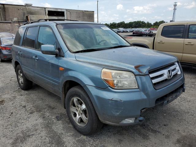 HONDA PILOT EX 2006 with VIN 5FNYF187X6B016466 - Photo from auction
