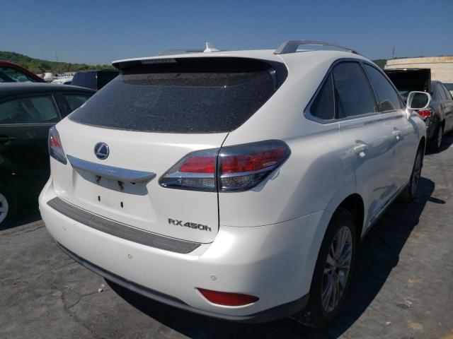 Photo 4 from auction – 2013 LEXUS RX 450 with VIN JTJBC1BA8D2451700