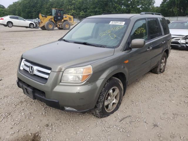 Photo 2 from auction – 2007 HONDA PILOT EXL with VIN 2HKYF18607H528960