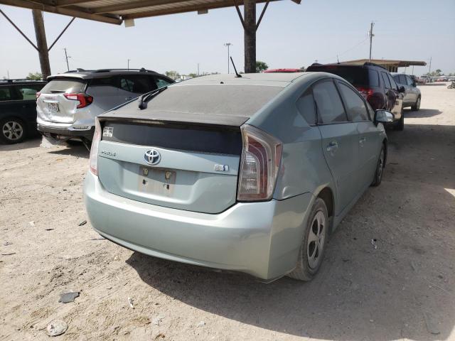 Photo 4 from auction – 2012 TOYOTA PRIUS with VIN JTDKN3DU2C5521074