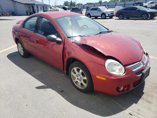 DODGE NEON SXT 2005 with VIN 1B3ES56CX5D253682 - Photo from auction