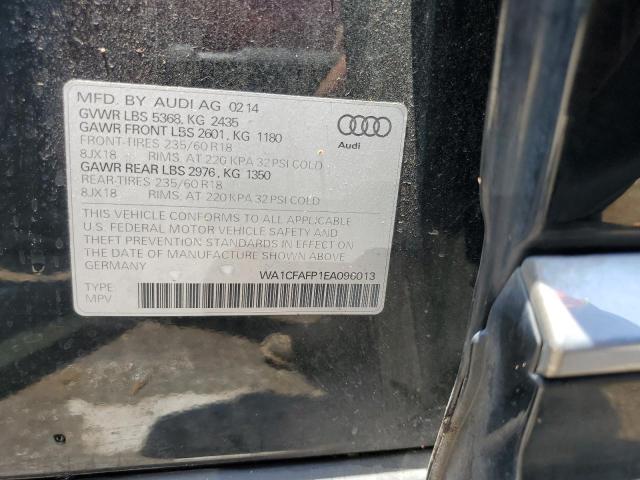 Photo 10 from auction – 2014 AUDI Q5 PREMIUM with VIN WA1CFAFP1EA096013