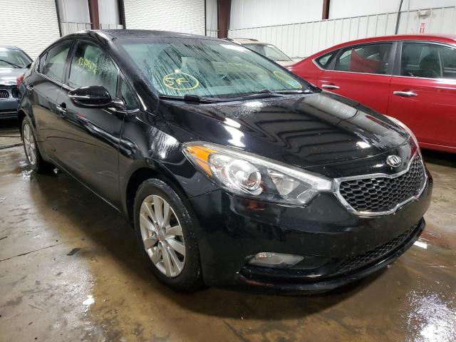 KIA FORTE EX 2014 with VIN KNAFX4A84E5054278 - Photo from auction