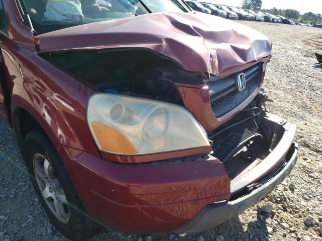 Photo 9 from auction – 2005 HONDA PILOT EX with VIN 5FNYF18475B010581