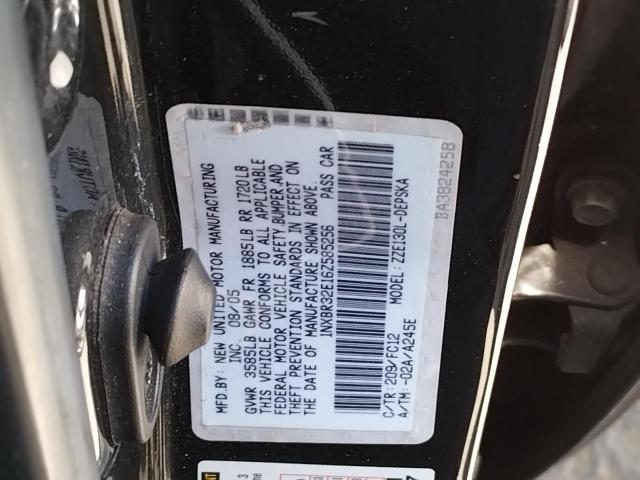 Photo 10 from auction – 2006 TOYOTA COROLLA CE with VIN 1NXBR32E16Z585256