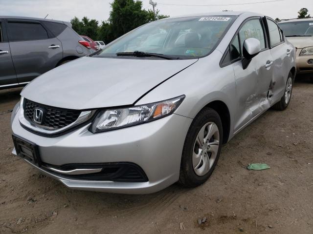 Photo 2 from auction – 2013 HONDA CIVIC LX with VIN 2HGFB2F51DH601486
