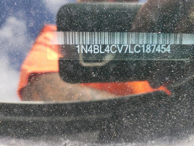 Photo 10 from auction – 2020 NISSAN ALTIMA SR with VIN 1N4BL4CV7LC187454