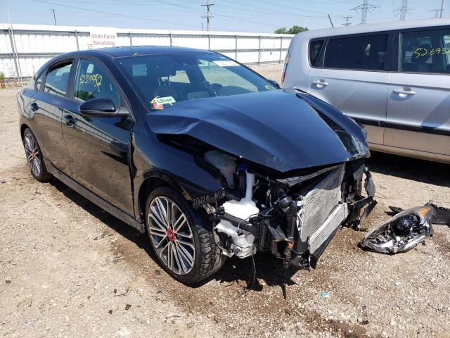 KIA FORTE GT 2021 with VIN 3KPF44AC8ME356305 - Photo from auction