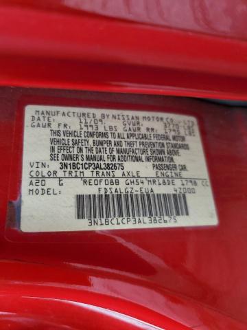 Photo 10 from auction – 2010 NISSAN VERSA S with VIN 3N1BC1CP3AL382675