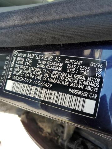 Photo 10 from auction – 1997 MERCEDES-BENZ E 420 with VIN WDBJF72FXVA086429