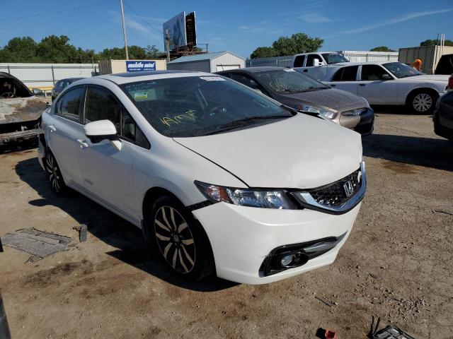 Photo 1 from auction – 2015 HONDA CIVIC EXL with VIN 19XFB2F95FE015888