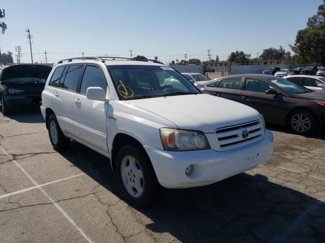 TOYOTA HIGHLANDER 2006 with VIN JTEEP21A460158513 - Photo from auction