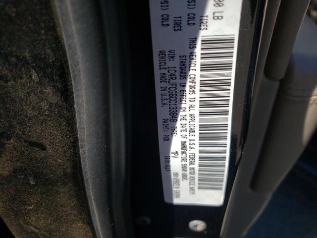 Photo 10 from auction – 2012 JEEP GRAND CHER with VIN 1C4RJFCG6CC133848