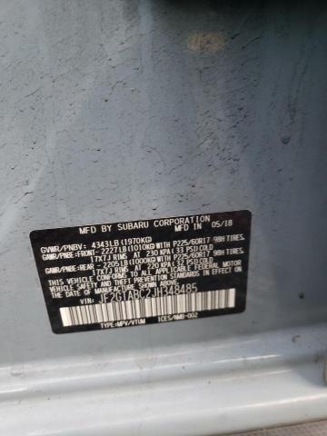 Photo 10 from auction – 2018 SUBARU CROSSTREK with VIN JF2GTABC2JH348485
