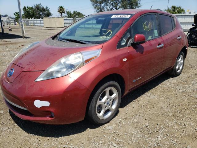 Photo 2 from auction – 2011 NISSAN LEAF SV with VIN JN1AZ0CP8BT002408