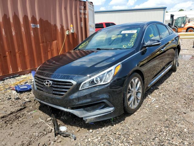 Photo 2 from auction – 2015 HYUNDAI SONATA SPO with VIN 5NPE34AB1FH137948