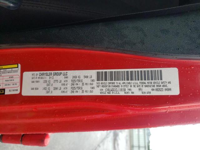 Photo 10 from auction – 2014 JEEP WRANGLER U with VIN 1C4BJWDG1EL118158