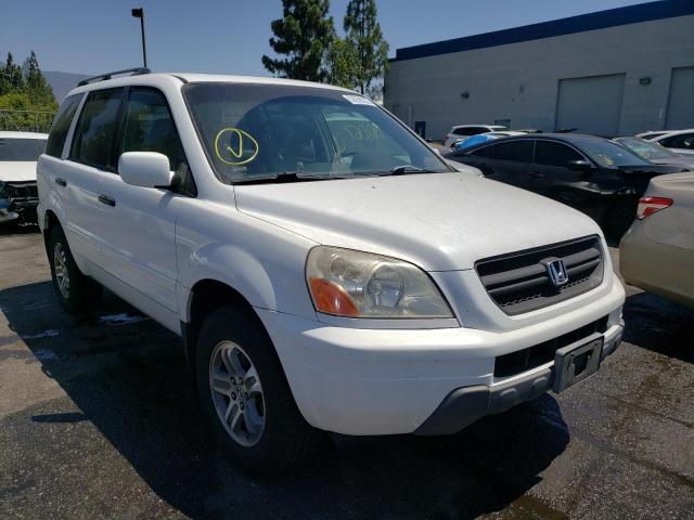 HONDA PILOT EXL 2005 with VIN 2HKYF18595H552128 - Photo from auction
