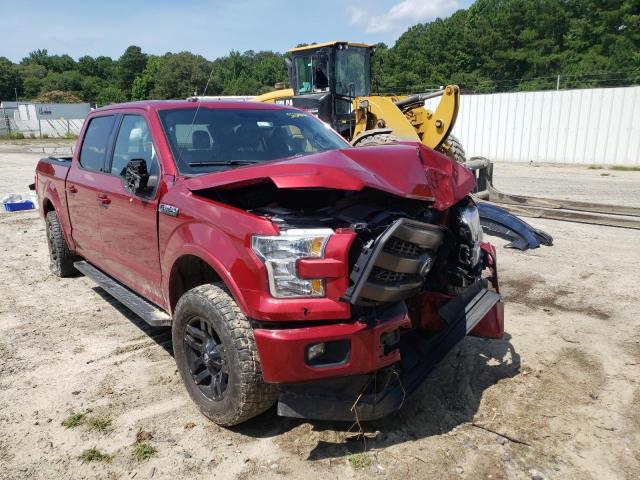 FORD F150 SUPER 2017 with VIN 1FTEW1EF2HKC23325 - Photo from auction