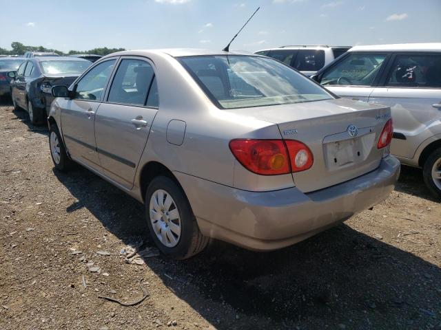Photo 3 from auction – 2003 TOYOTA COROLLA CE with VIN 1NXBR32E83Z105967