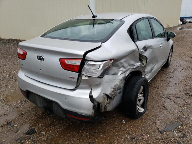 Photo 4 from auction – 2012 KIA RIO LX with VIN KNADM4A33C6084710
