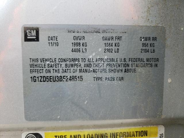 Photo 10 from auction – 2011 CHEVROLET MALIBU 2LT with VIN 1G1ZD5EU3BF248515