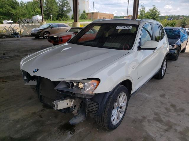 Photo 2 from auction – 2012 BMW X3 XDRIVE2 with VIN 5UXWX5C56CL717711