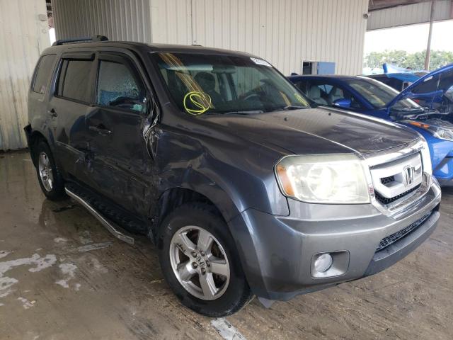 HONDA PILOT EX 2011 with VIN 5FNYF3H40BB008629 - Photo from auction