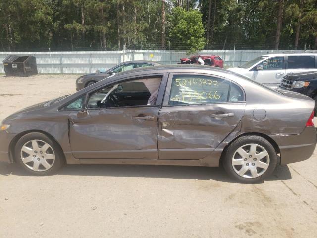 Photo 9 from auction – 2009 HONDA CIVIC LX with VIN 19XFA16529E046501
