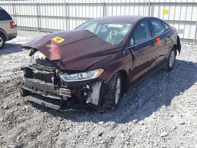 Photo 2 from auction – 2016 FORD FUSION S with VIN 3FA6P0G78GR139656