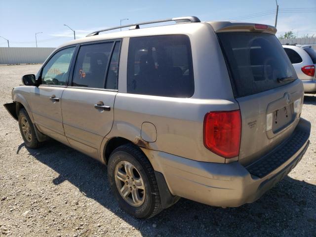 Photo 3 from auction – 2003 HONDA PILOT EXL with VIN 2HKYF18543H005605