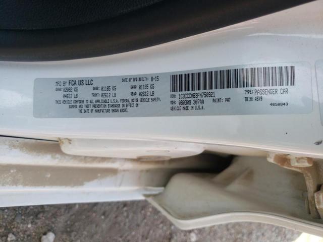 Photo 10 from auction – 2015 CHRYSLER 200 LIMITE with VIN 1C3CCCAB3FN750921