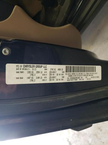 Photo 10 from auction – 2013 DODGE GRAND CARA with VIN 2C4RDGBG2DR816993